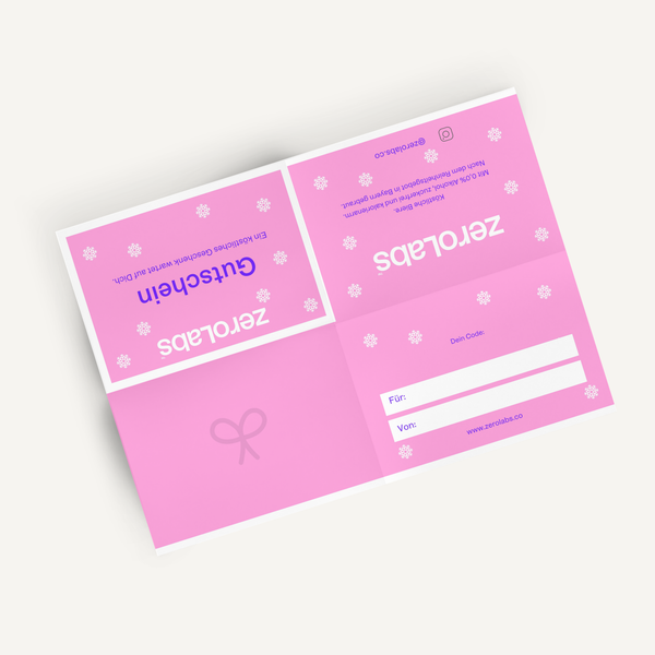 zeroLabs 100€ Gutschein