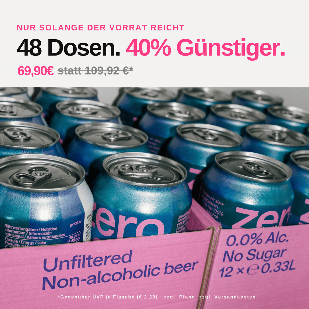 zeroLabs Unfiltered – 48 Dosen Special Offer